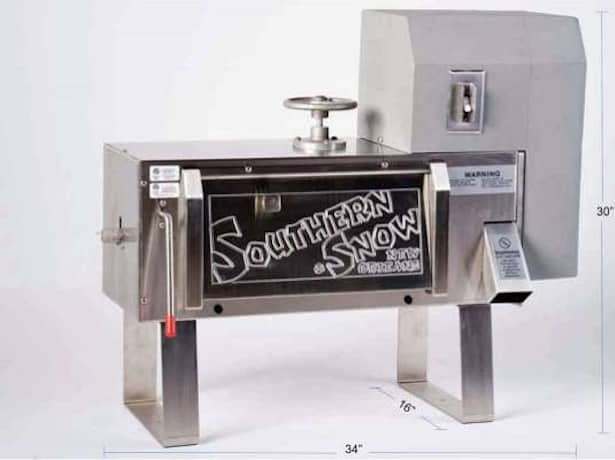 Southern Snow Shaved Ice Machine Southern Snow shaved ice machine